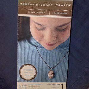 Brand New Martha Stewart Crafts Memory Pendant Kit